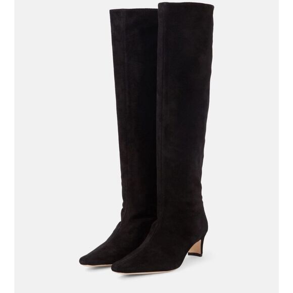STAUD Wally suede knee-high boots Size EU40 / US10 $495 - Picture 4 of 10